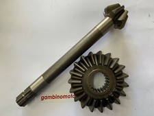 COPPIA CONICA MOTOCOLTIVATORE BERTOLINI 4336 DENTI PIGNONE 7 CORONA 19 14 CAVALL
