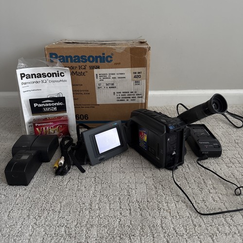 Panasonic l606 palmcorder - panasonic, pv-l606