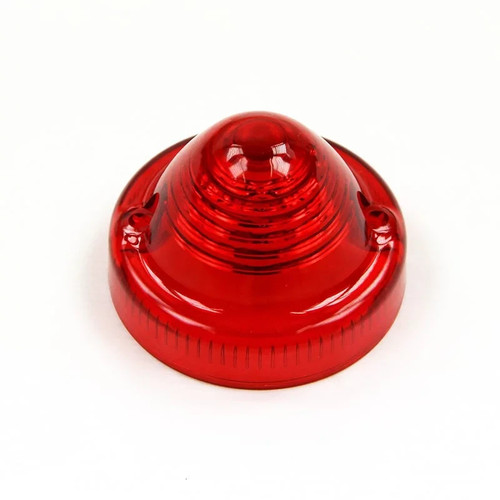 Cabochon feu rond rouge - feu,