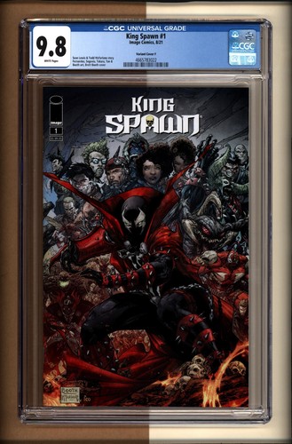 King spawn cgc 9 8 - #1,,
