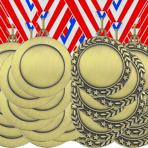 Medaglie vuote bronzo oro - vuote,