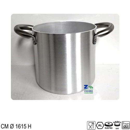 Pentola diam 16x15 h in - cm,