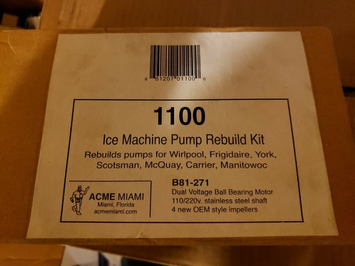 Nuovo kit ricostruzione pompa