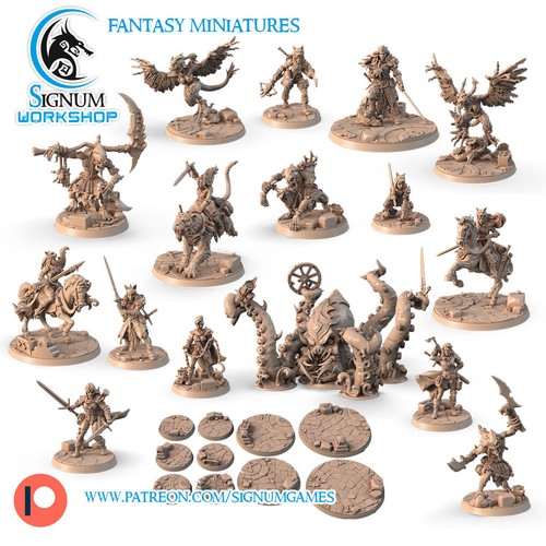 Miniature wargames signum - d&d/wargames,