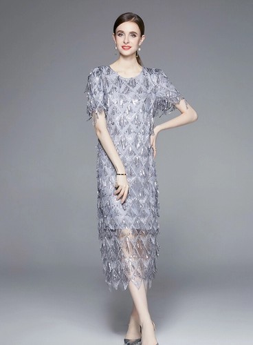 Vestito abito elegante - elegante, lungo