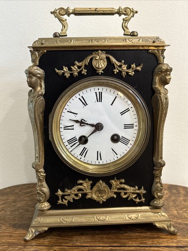Antico orologio tavolo o - orologio,