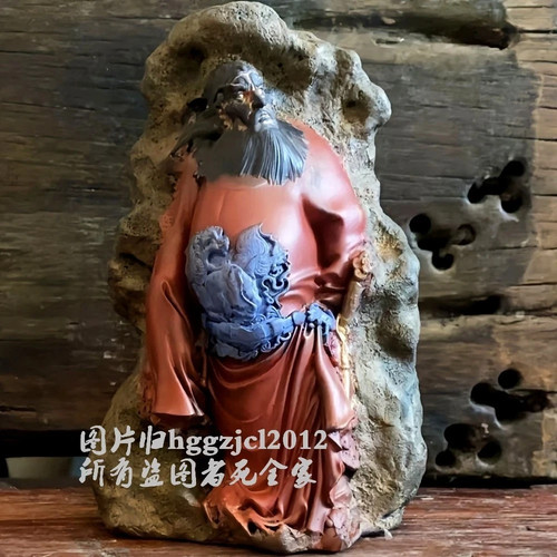 Statua zhong kui pietra - statua,