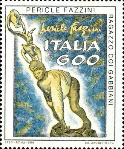 Francobollo italia 1991 - francobollo,