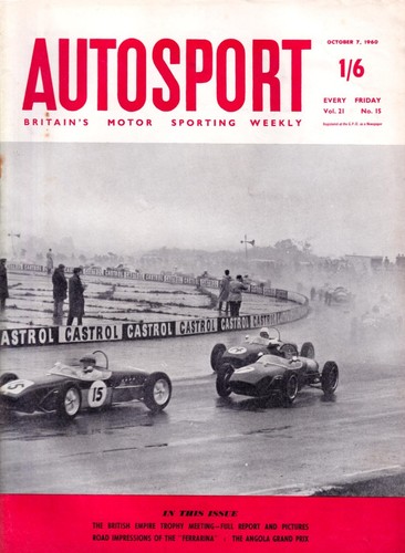Autosport october 1960 v - ~,