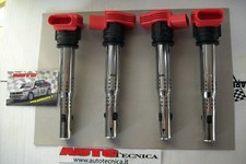 Kit 4 Bobine NGK R8 rosse Golf V VI 2.0 GTI TFSI TSI Audi A3 S3 A4 TT Seat Leon