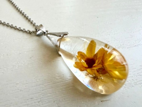 Collana vintage goccia acqua - vintage, d'acqua