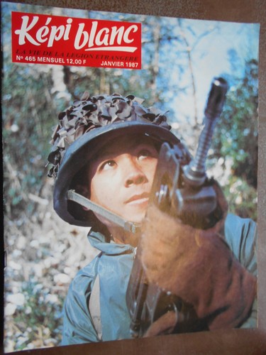 Kepi blanc 465 janvier 1987 - blanc,