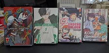 Lotto Mini Manga - Twisted Wonderland - Wind Breaker - Undead Unluck - Komi cc