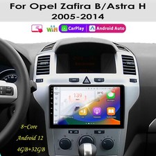 Autoradio 4 GB di RAM Octa Core Android 12 BT DSP per Opel Corsa D Astra H Zafira B