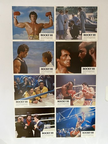 Rocky iii 1982 set carte - iii,