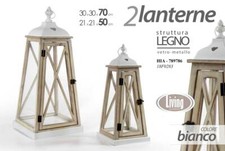 SET 2 LANTERNE PORTACANDELA