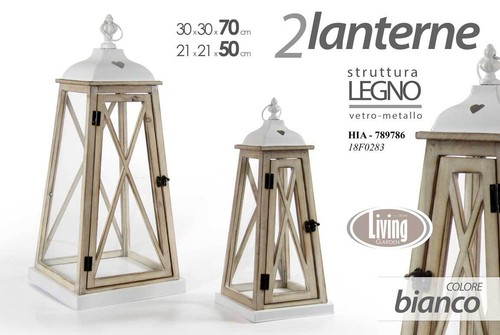 Set lanterne portacandela - set,
