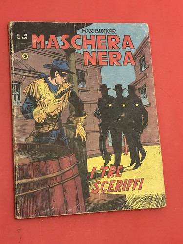 Maschera nera corno 1979 - maschera, n.29