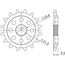 PIGNONE P520 - Z13 PER HM -