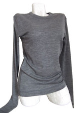 NEW BALANCE Maglione Sweater  Sz.M/L Lana Grigioho MaxMara Herno Luisa Spagnoli