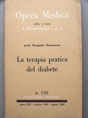 Terapia pratica del diabete - pratica,