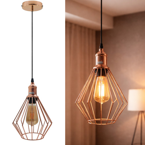 Lampada sospensione vintage - sospensione,