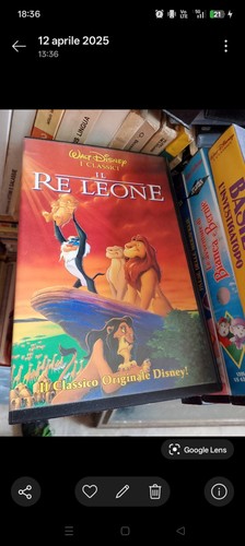 Walt disney vhs - walt, classici