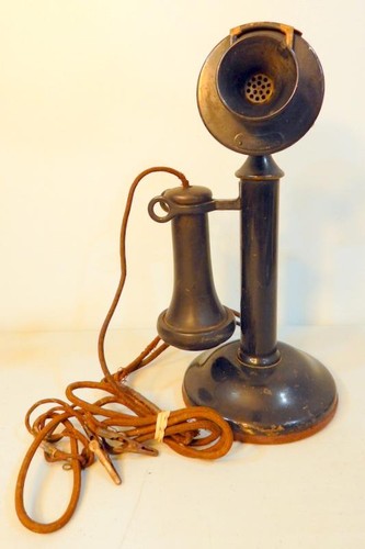 Antico telefono american - antico,