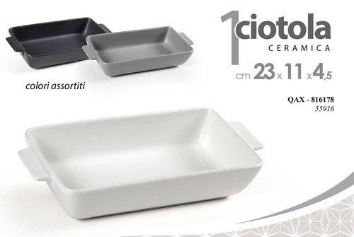 Pirofila ciotola - 6, pz