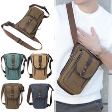 Borsa Gambe Resistente all'Usura per Uomo Donna Moto Passeggiate Ciclismo Vacanze Outd ^