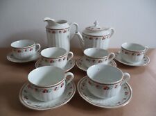 Richard Ginori porcellana Italy servizio te 14 pezzi vintage tavola decoro fiori