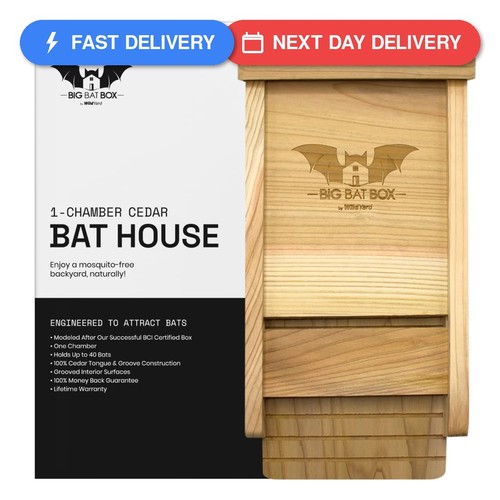 Wildyard cedar bat box - cedar,