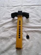 Blocco sterzo corazzato T-Bar auto veicolo antifurto con 1 chiave