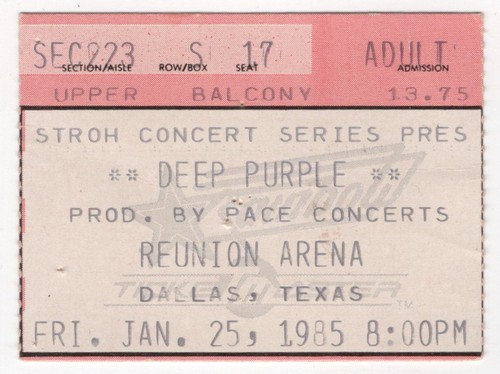 Deep purple giuffria - giuffria, 25/01/85