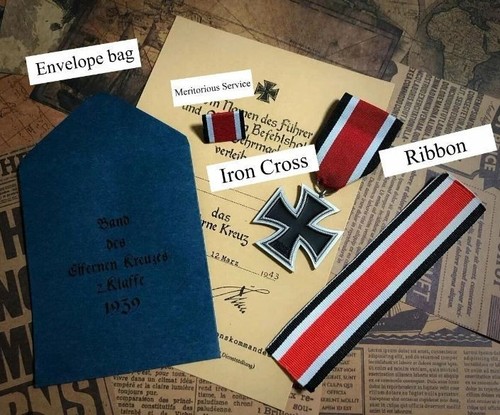 Replica wwii german iron cross - iron,