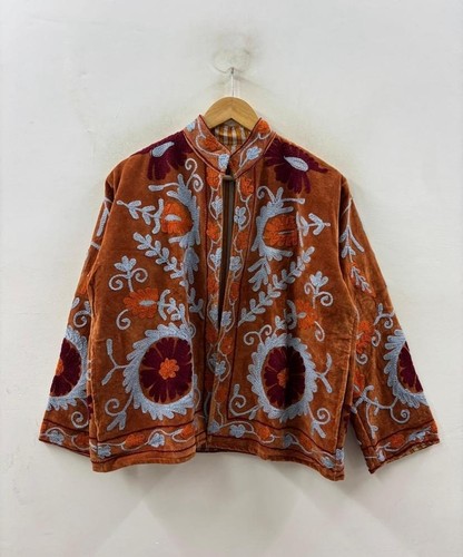 Giacca suzani floreale fatta - floreale,