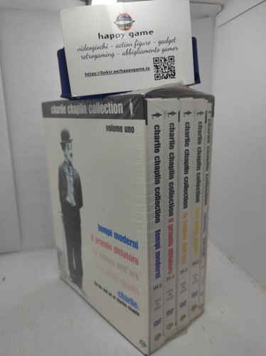 Cofanetto charlie chaplin - cofanetto,