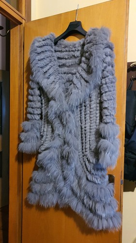 Cappotto con cintura in pura - cintura,