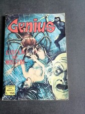 GENIUS 4 L'ISOLA DEI MOSTRI FURIO VIANO EDITORE  ANNO 1969 DISEGNI MANARA