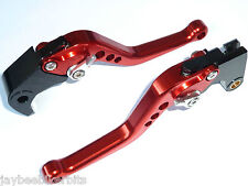 Suzuki GSXR1000 2005-2006 K5 K6 Rosso Freno & Frizione Leve Nero Gara Pista