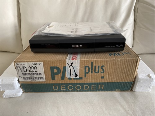 Sony tvd 200 palplus - sony, decoder
