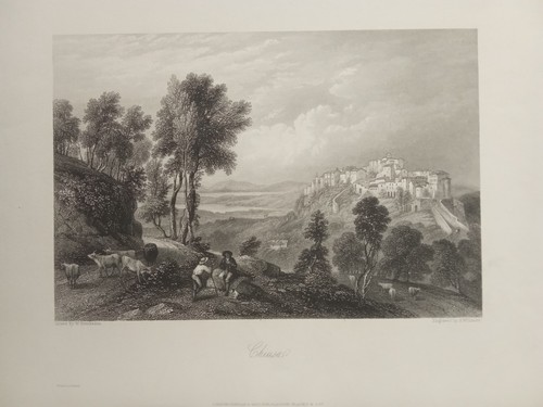 Antica incisione acciaio - antica,