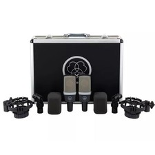 AKG C214 Matched Pair Coppia Microfono Pro Stereo Cablato x batteria percussioni