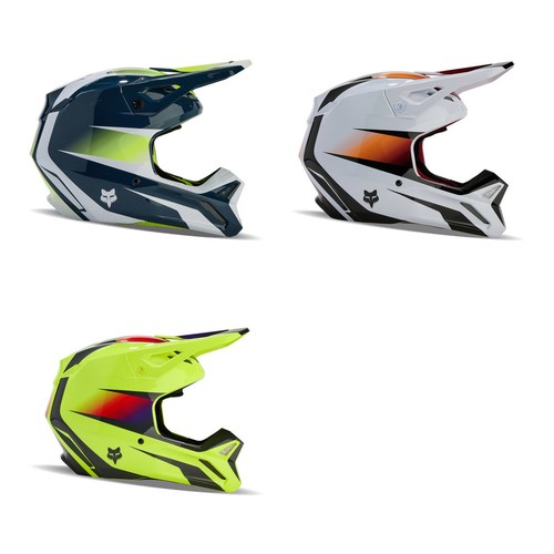 Casco motocross fox flora - casco,