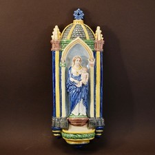 Bénitier vierge enfant - à, l'enfant