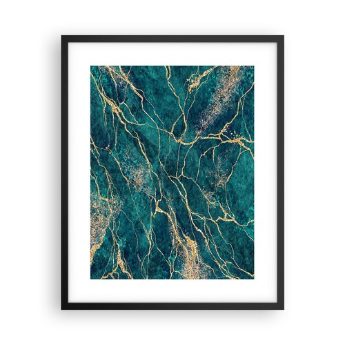 Poster 40x50cm astrazione - 40x50cm, oro