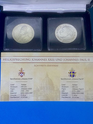 Vaticano 500 lire - vaticano, 2x