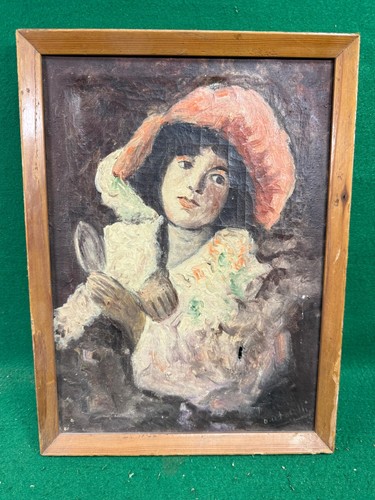 Quadro dipinto olio di - olio,