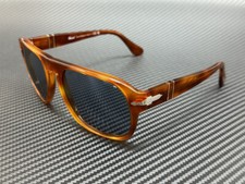 Occhiali da sole PERSOL PO3310S 96 56 Terra Di Siena blu unisex 54 mm