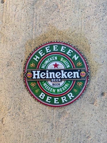 Insegna heineken rotonda - heineken,